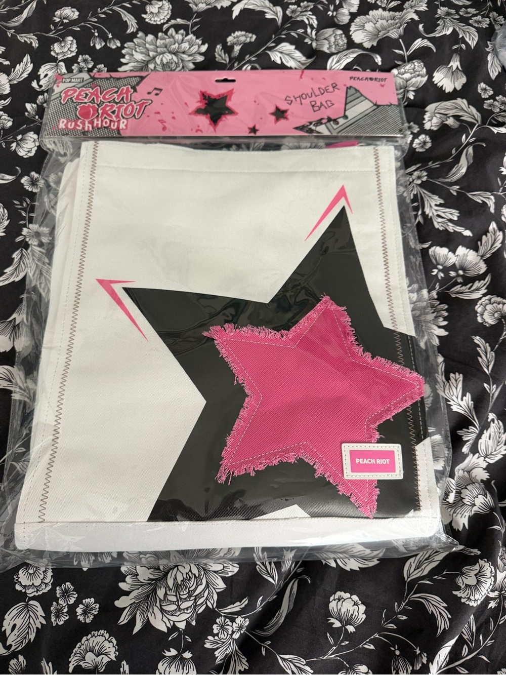 Pop Mart Peach Riot Shoulder Bag